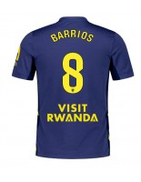 Atletico Madrid Pablo Barrios #8 Vieraspaita 2025-26 Lyhythihainen